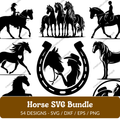 Horse SVG Bundle - 54 Designs