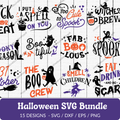 Halloween SVG Bundle - 15 Designs