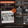 Halloween Bundle - 15 Designs