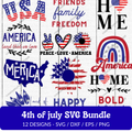 4th of July SVG Bundle - 12 Designs