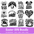 Easter SVG Bundle - 20 Designs