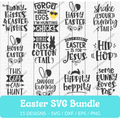 Easter SVG Bundle - 15 Designs